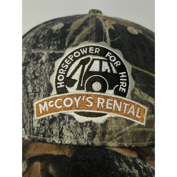 Rare SAMPLE McCoys Rental Centers Camo Hat Strapback - Not For Retail Sale - Picture 3 of 12